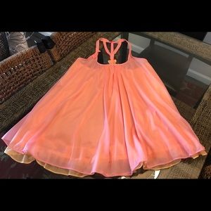 Never Worn- Betsey Johnson Salmon Babydoll